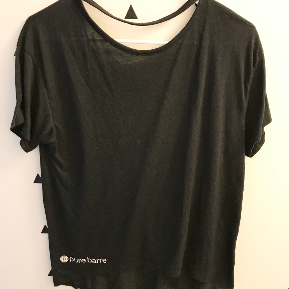 Pure Barre scoop neck t-shirt